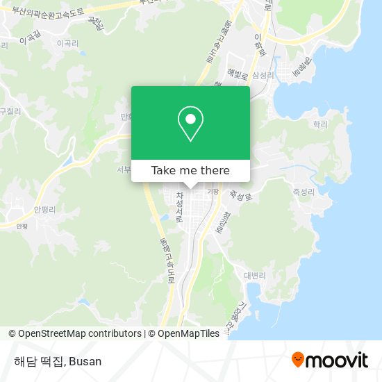 해담 떡집 map