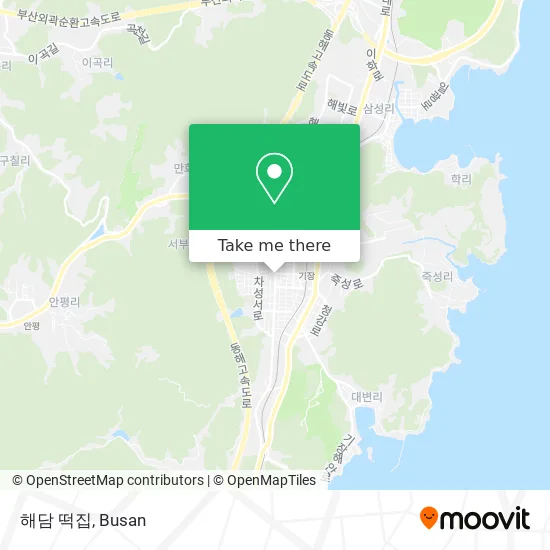 해담 떡집 map