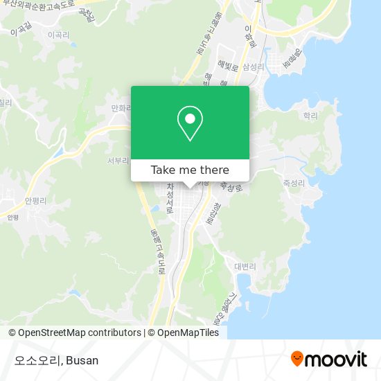 오소오리 map