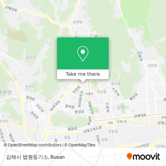 김해시 법원등기소 map