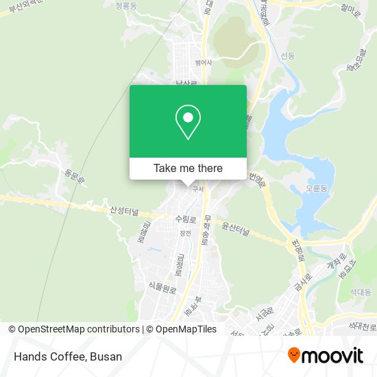 Hands Coffee map