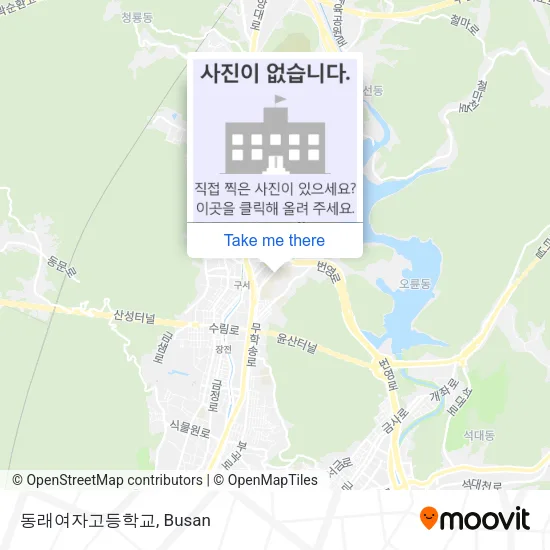동래여자고등학교 map