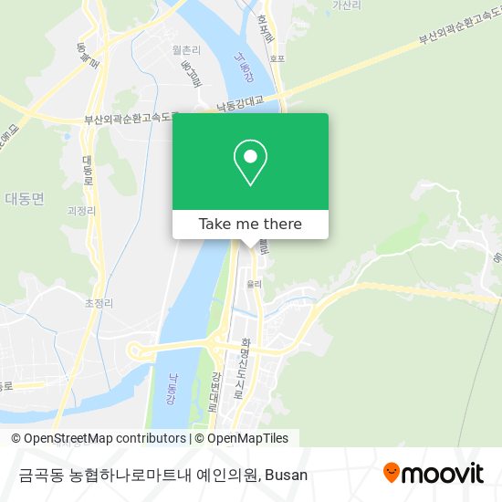 금곡동 농협하나로마트내 예인의원 map