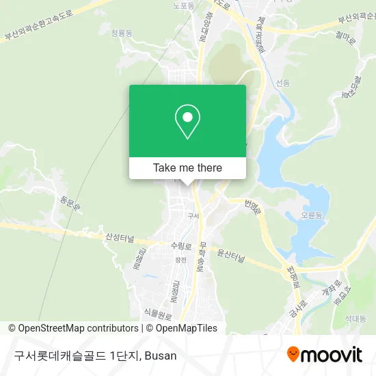 구서롯데캐슬골드 1단지 map