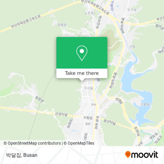 박달집 map