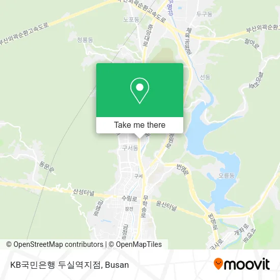 KB국민은행 두실역지점 map