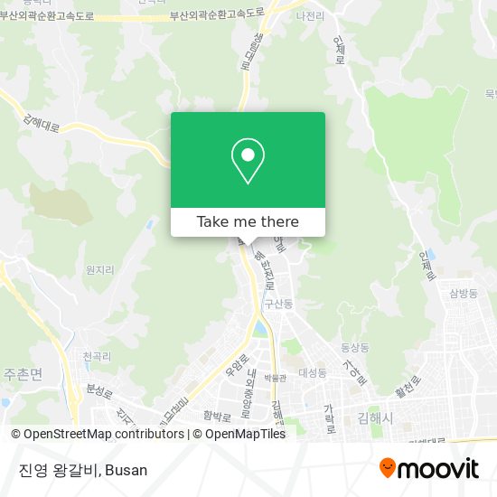 진영 왕갈비 map