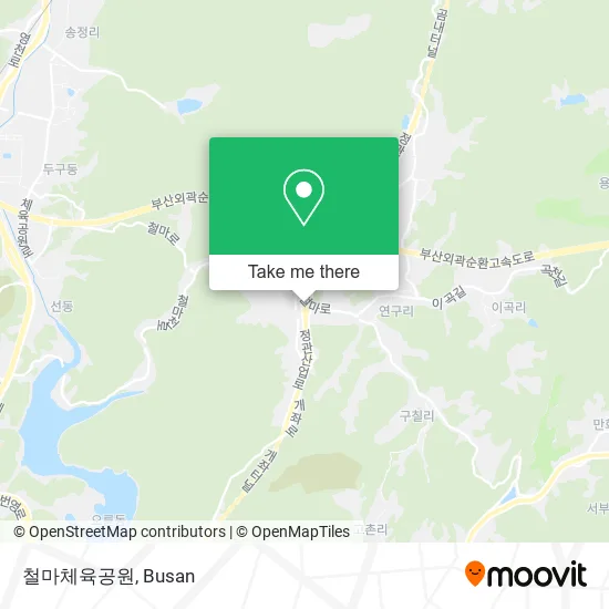 철마체육공원 map