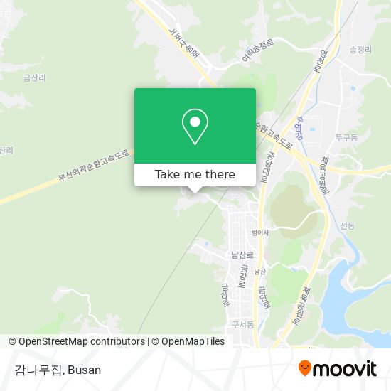 감나무집 map