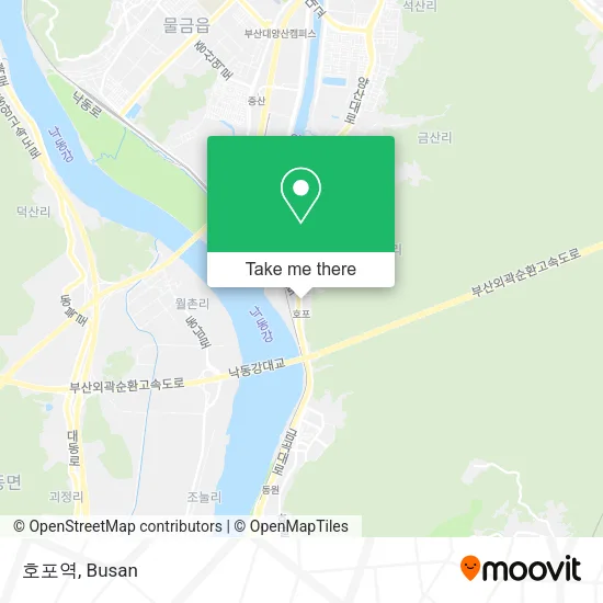 호포역 map