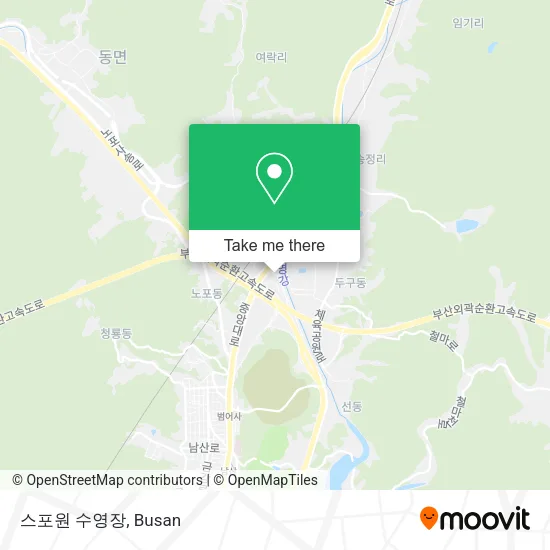 스포원 수영장 map