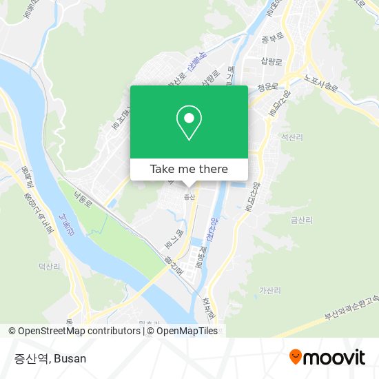 증산역 map