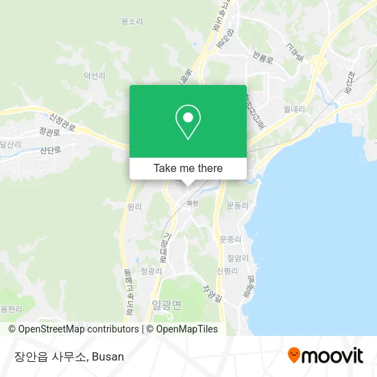 장안읍 사무소 map