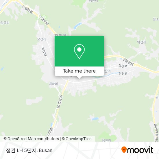 정관 LH 5단지 map