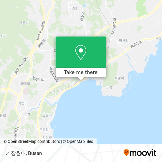 기장월내 map