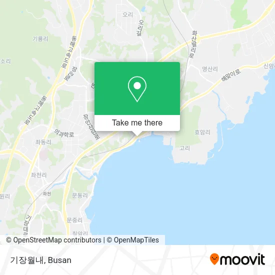 기장월내 map