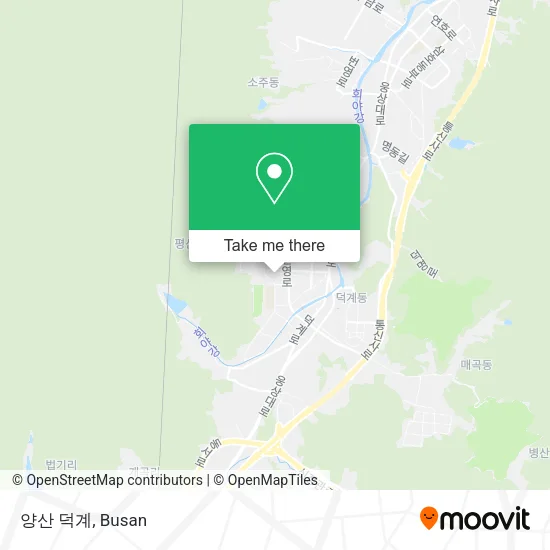 양산 덕계 map