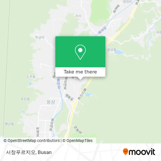 서창푸르지오 map