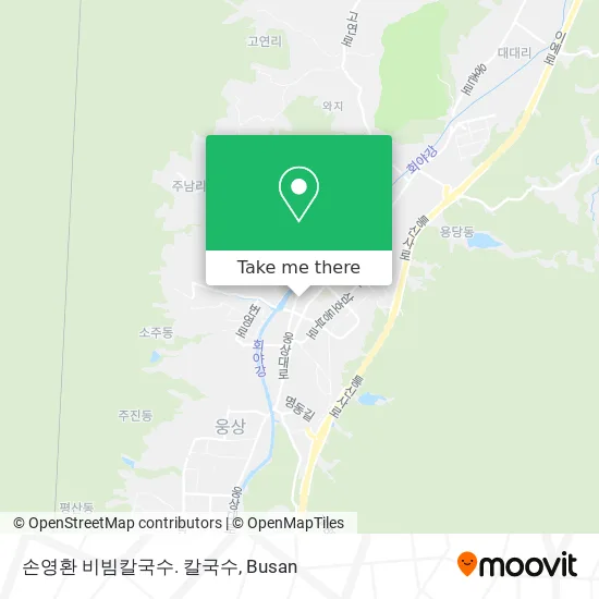 손영환 비빔칼국수. 칼국수 map