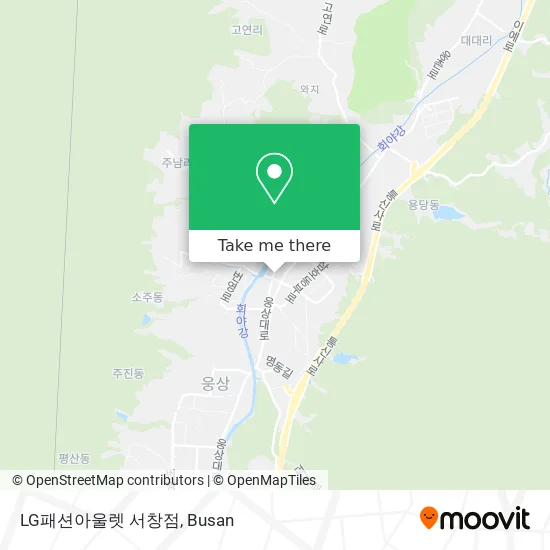 LG패션아울렛 서창점 map