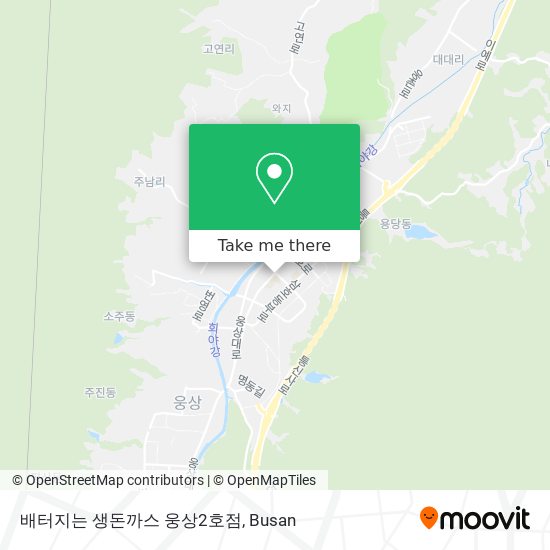 배터지는 생돈까스 웅상2호점 map