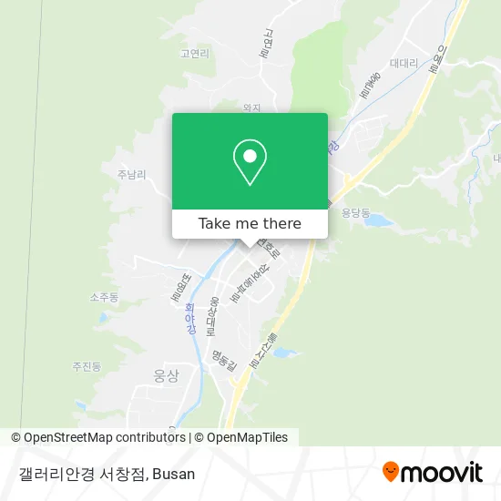 갤러리안경 서창점 map