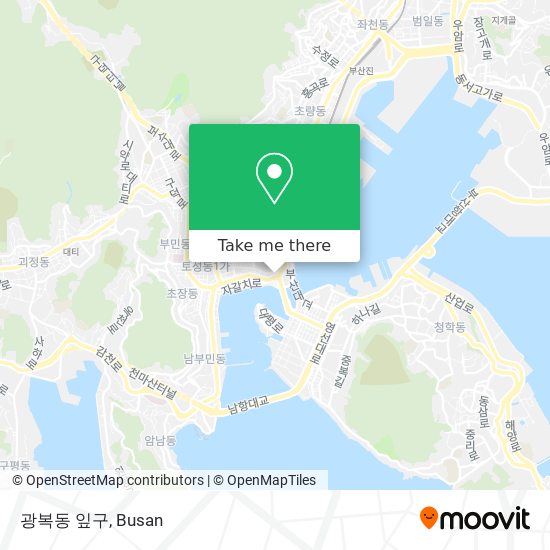 광복동 잎구 map