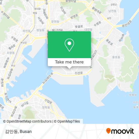 감만동 map