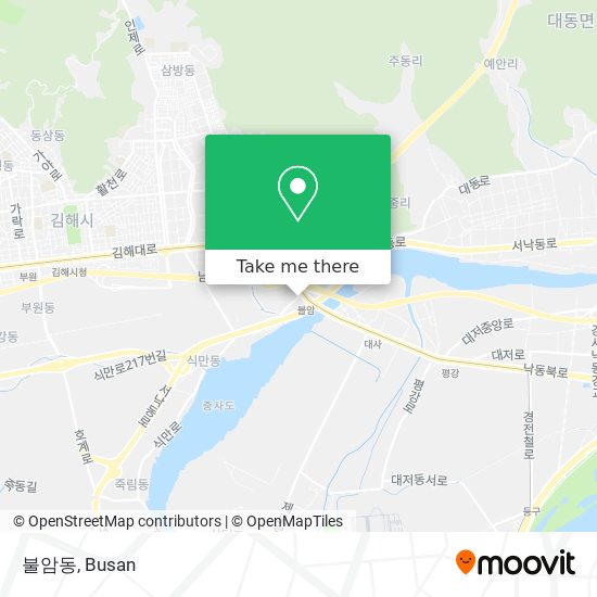 불암동 map