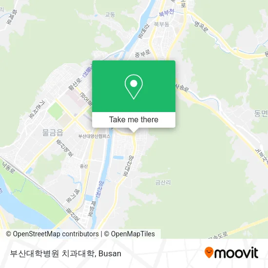 부산대학병원 치과대학 map