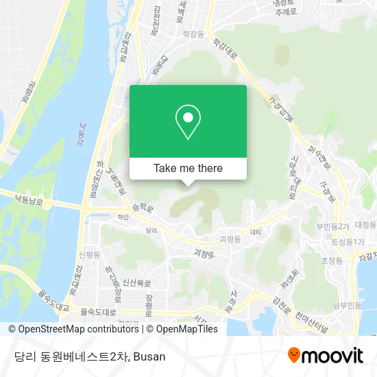 당리 동원베네스트2차 map