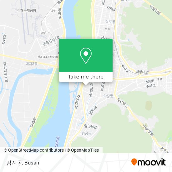 감전동 map