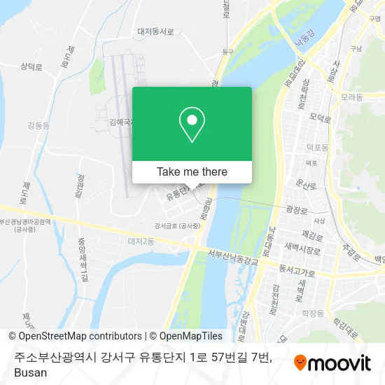 주소부산광역시 강서구 유통단지 1로 57번길 7번 map