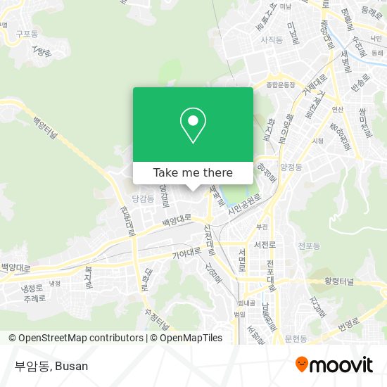 부암동 map