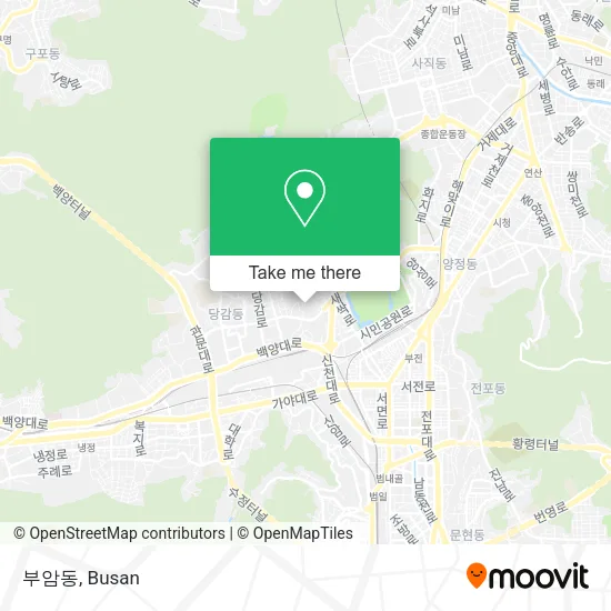 부암동 map