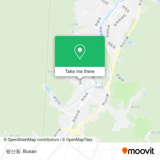 평산동 map