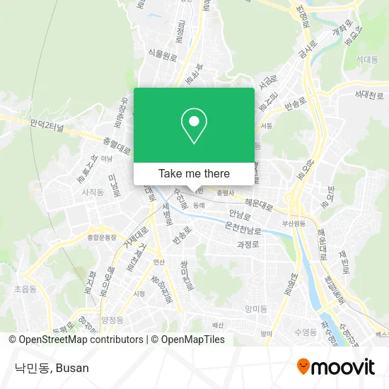 낙민동 map