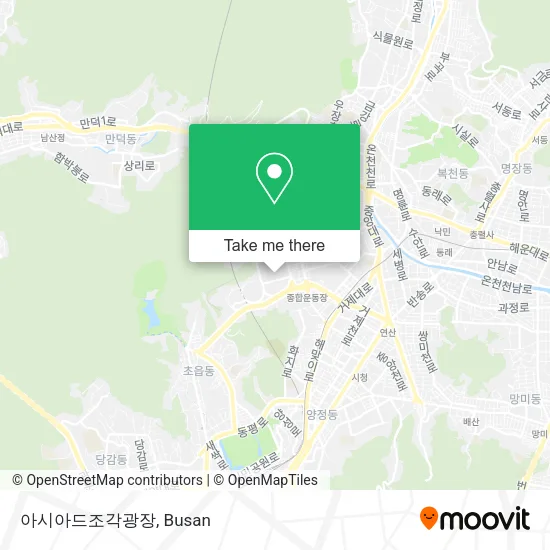 아시아드조각광장 map