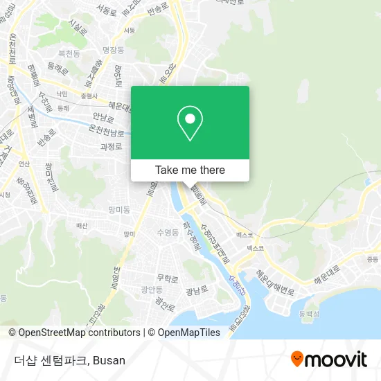 더샵 센텀파크 map
