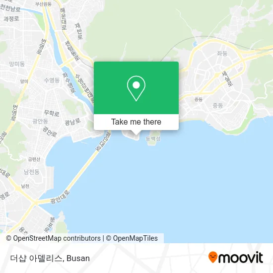더샵 아델리스 map