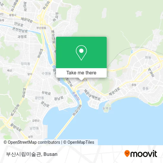 부산시립미술관 map