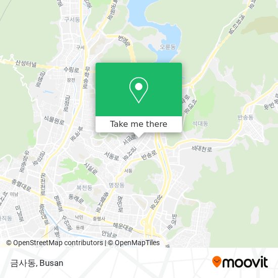 금사동 map