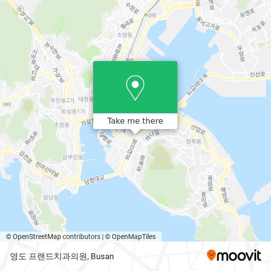 영도 프랜드치과의원 map