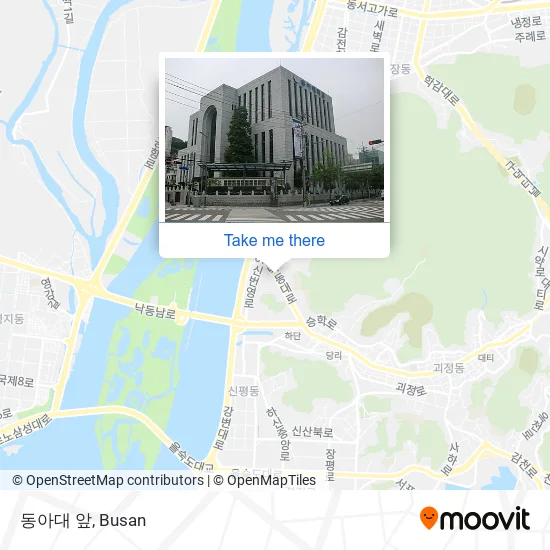 동아대 앞 map