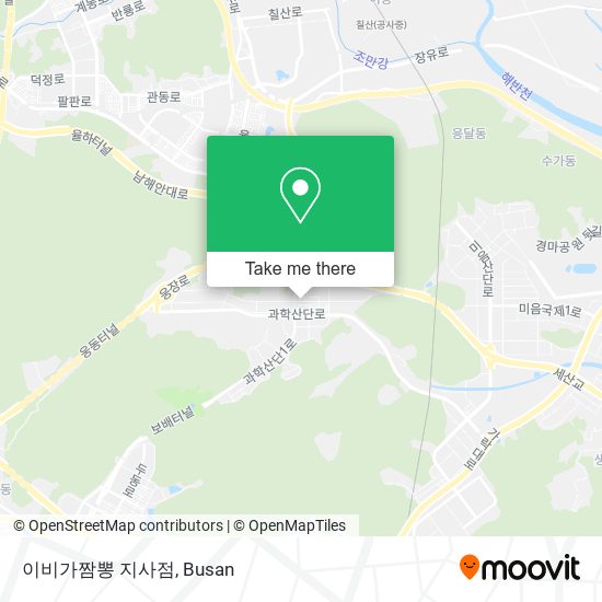 이비가짬뽕 지사점 map