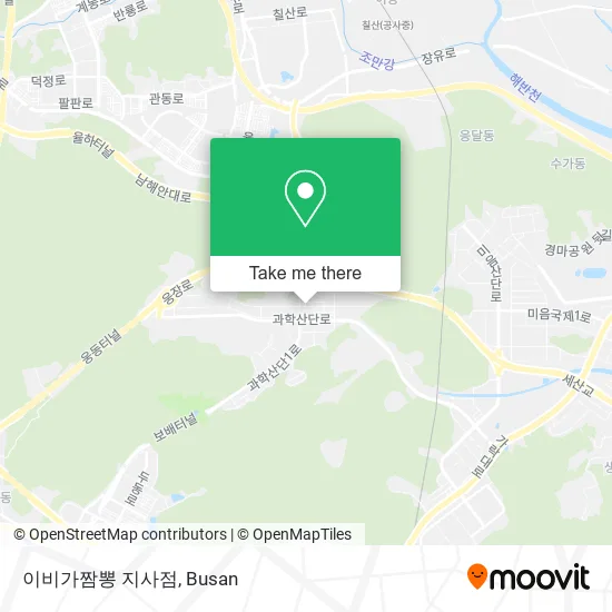 이비가짬뽕 지사점 map