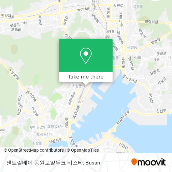 센트럴베이 동원로얄듀크 비스타 map