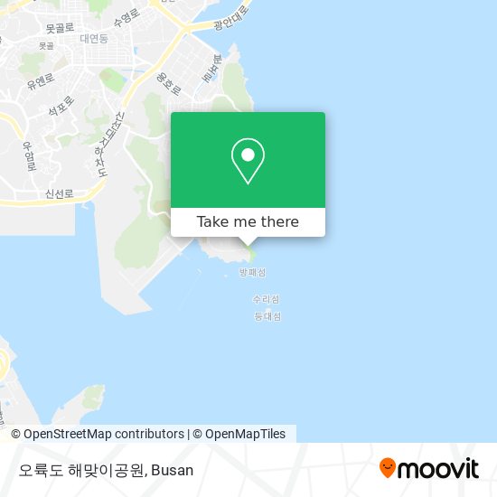 오륙도 해맞이공원 map