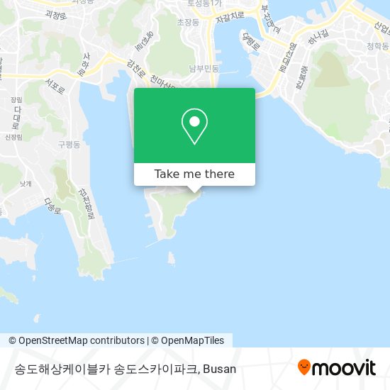 송도해상케이블카 송도스카이파크 map