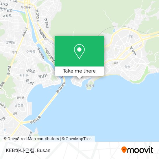 KEB하나은행 map